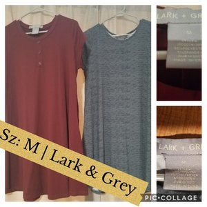 Sz: M | Lark & Grey | Two Dresses